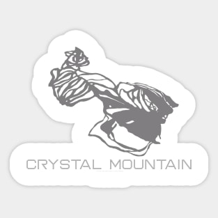 Crystal Mountain Resort 3D Sticker